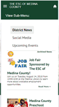 Mobile Screenshot of medina-esc.org